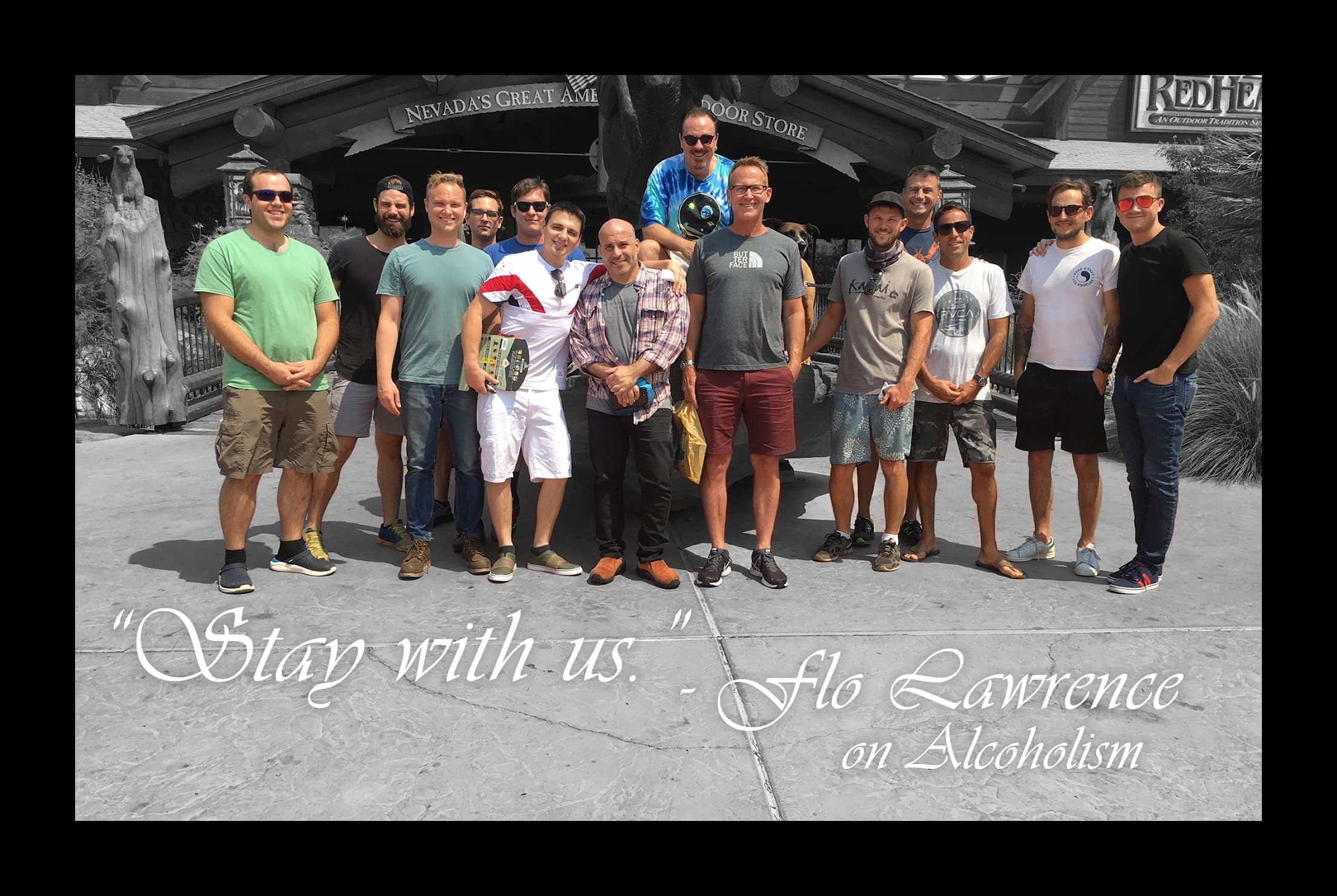 Stay with us AA
